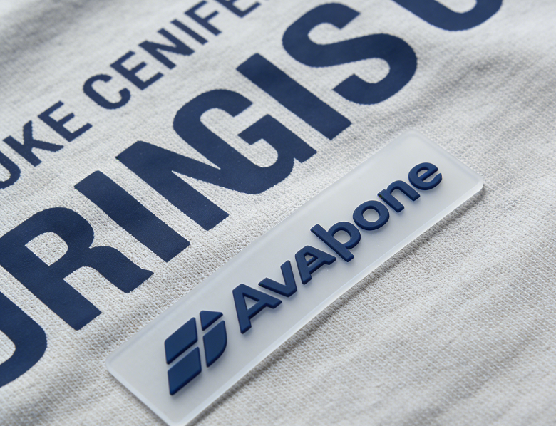 Elevate your wardrobe with custom iron-on tags.